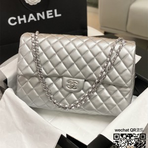 샤넬 CHANEL 신상 맥시 CF40 클래식백 캐비어