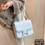 에르메스 HERMES 콘스탄스 epsom가죽 금장 은장 23cm