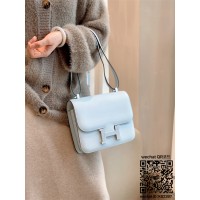 에르메스 HERMES 콘스탄스 epsom가죽 금장 은장 23cm