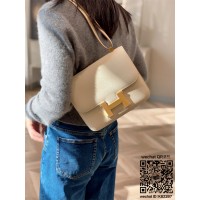 에르메스 HERMES 콘스탄스 epsom가죽 금장 은장 23cm