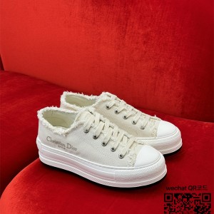 디올 DIOR 자수 스니커즈 운동화 신발 여성용