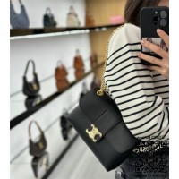 셀린느 CELINE 트리오페 캔버스 미디엄 빅투아르백 115852 25cm