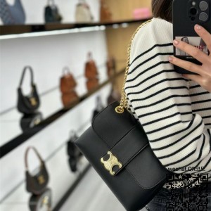 셀린느 CELINE 트리오페 캔버스 미디엄 빅투아르백 115852 25cm