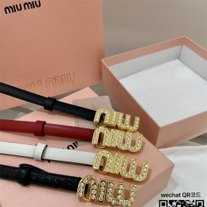 미우미우 MIUMIU 벨트 1.5