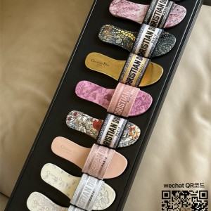 디올 DIOR 힐 샌들 슬리퍼