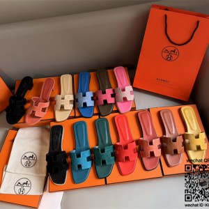 에르메스 HERMES 힐 샌들 슬리퍼