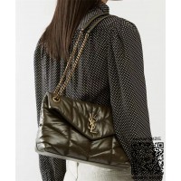 입생로랑 YSL 620333 23CM 모노그램 루루 푸퍼 숄더백