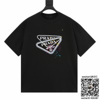 프라다 PRADA 반팔티 남여공용