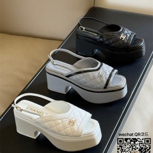 샤넬 CHANEL 여성 신발 힐 샌들 슬리퍼