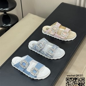 로저비비에 Roger Vivier 힐 샌들 슬리퍼