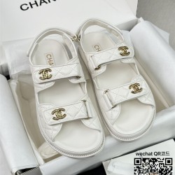 샤넬 CHANEL 여성 신발 힐 샌들 슬리퍼