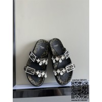 펜디 FENDI 힐 샌들 슬리퍼 2.5CM