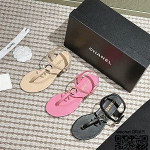 샤넬 CHANEL 여성 신발 힐 샌들 슬리퍼