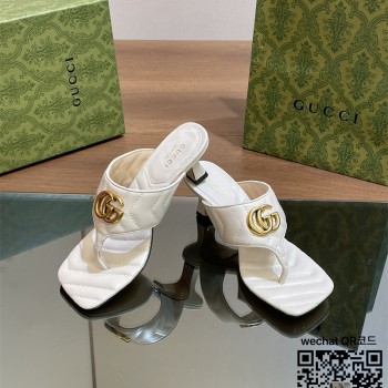 구찌 GUCCI 힐 샌들 슬리퍼