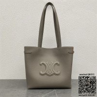 셀린느 CELINE 미디엄 아나이스 카바스 그레인 카프스킨 탠 토트백 쇼핑백 116853