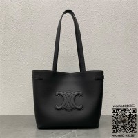 셀린느 CELINE 미디엄 아나이스 카바스 그레인 카프스킨 탠 토트백 쇼핑백 116853