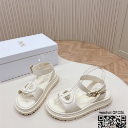 디올 DIOR 힐 샌들 슬리퍼