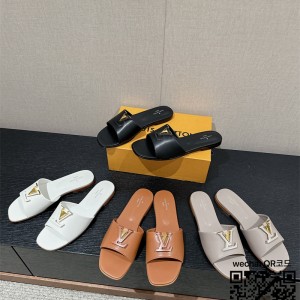 루이비통 LV 힐 샌들 슬리퍼