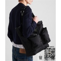 프라다 PRADA  리나일론 및 가죽 토트백