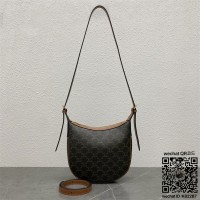 셀린느 CELINE 트리옹프 엘로이즈백 - 서플 카프스킨 탠 117253