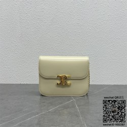 셀린느 CELINE 미디엄 컬리지백 샤이니 카프스킨 113583