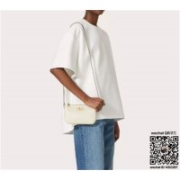 발렌티노 Valentino  미니 브이로고 시그니처 송아지 가죽 크로스바디 백