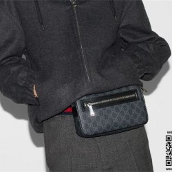 구찌 GUCCI 지퍼 포켓이 달린 GG 벨트백 792094