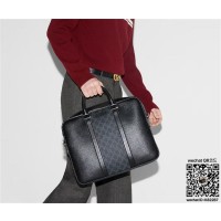 구찌 GUCCI G 태그 장식의 미디엄 GG 브리프케이스 795461