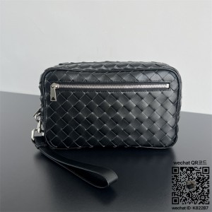 보테가베네타 BV 인트레치아토 손목 스트랩 파우치 777390