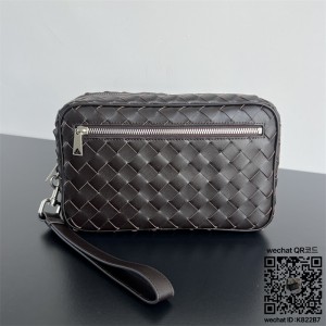 보테가베네타 BV 인트레치아토 손목 스트랩 파우치 777390