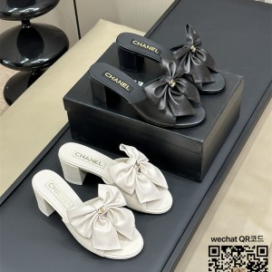 샤넬 CHANEL 여성 신발 힐 샌들 슬리퍼