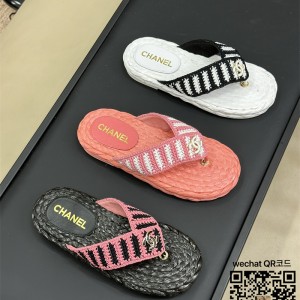 샤넬 CHANEL 힐 샌들 슬리퍼