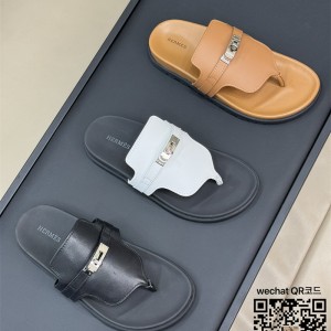 에르메스 HERMES 힐 샌들 슬리퍼