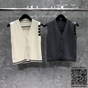 톰브라운 THOM BROWNE 니트 조끼