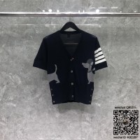 톰브라운 THOM BROWNE  반팔가디건 여성용