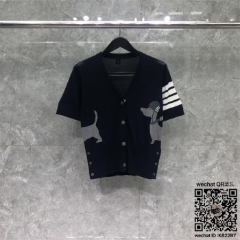 톰브라운 THOM BROWNE  반팔가디건 여성용