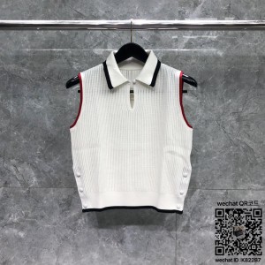 톰브라운 THOM BROWNE 니트 조끼