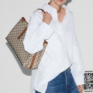 구찌 GG 엠블럼 미디엄 숄더백 815213