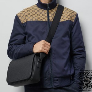 구찌 GUCCI  GG 러버 효과 크로스백 775097