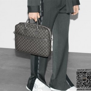 구찌 GUCCI  오피디아 미디엄 GG 브리프케이스 792116