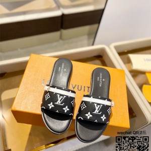 루이비통 LV 힐 샌들 슬리퍼