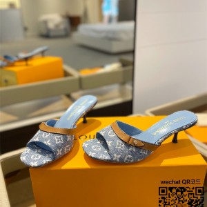 루이비통 LV 힐 샌들 슬리퍼