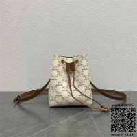 셀린느 CELINE  마이크로 세일러 - 트리옹프 캔버스 & 카프스킨  100742