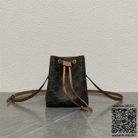 셀린느 CELINE 마이크로 세일러 - 트리옹프 캔버스 & 카프스킨 100742