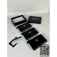 프라다 PRADA 사피아노 가죽 카드지갑 명함지갑 1PP122