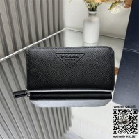 프라다 PRADA 사피아노 가죽 장지갑 2ML317
