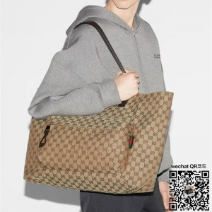 구찌 GUCCI 라지 GG 토트백 802166