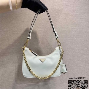 프라다 가죽 레더 미니백 1BC204B