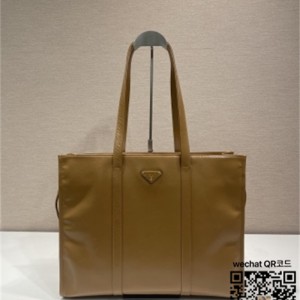 프라다 PRADA 신상 여자 라지 엔틱 나파 레더 토트백 1BG460
