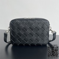 보테가베네타 미디엄 인트레치아토 카메라 백 크로스바디 백 755925